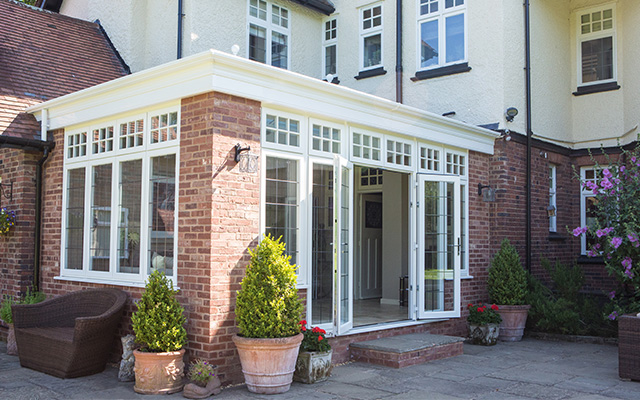 Brick Garden Room